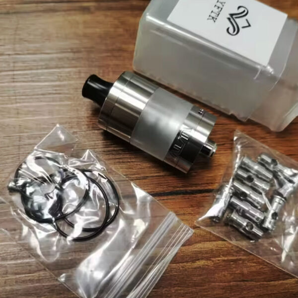 YFTK VWM Intensa RTA Vape Vaper Vapor Vaporizesrs Ecigs Tank 5.2ml 22mm PCTG Glass Rebuildable Tank with 10pcs Air Pins - Image 2