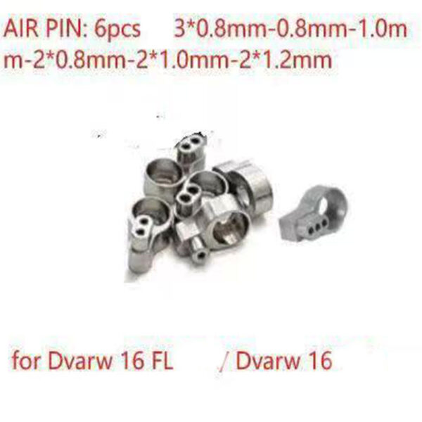 YFTK Dvarw 16 FL RTA Rebuildable Tank SS316 2.0ml 16mm Diameter with Full Airflow Inserts Set Single Coil Vape Atomizers - Image 8