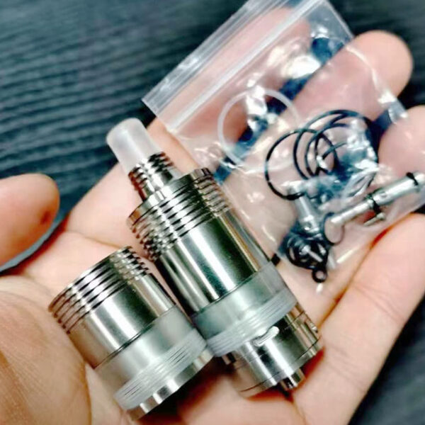 YFTK BY-KA v9 MTL RTA Atomizer 22mm 5.0ml 316SS With 1.2/1.4/1.7mm AFC Pins Single Coil Rebuildable RTA Tank