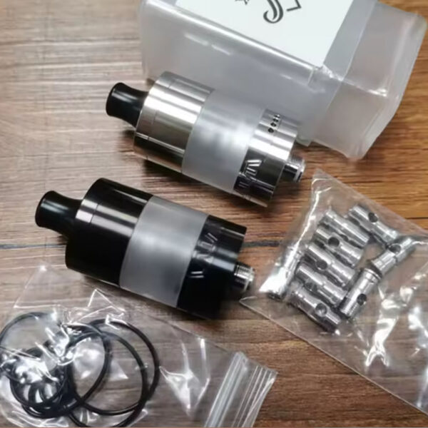 YFTK VWM Intensa RTA Vape Vaper Vapor Vaporizesrs Ecigs Tank 5.2ml 22mm PCTG Glass Rebuildable Tank with 10pcs Air Pins