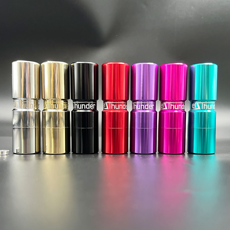 Vafflee Elthunder Electronic Cigarette Mods Brass Steel Use Single 18650 Battery for RDA RDTA RTA Vape Tank Mechanical Mods