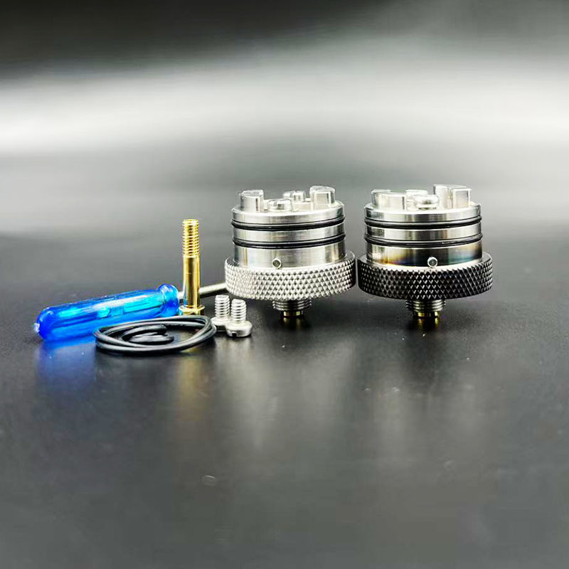 Vafflee Flash e Vapor Fev V4.5S+ RTA tank atomizer Build Deck Base 510 Squonk BF PIN (Improved) Vape Accessory - Image 2