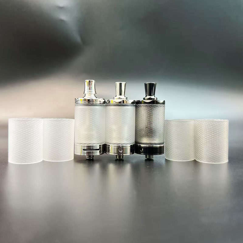 Vafflee Diplomat MTL cap bellcap Glass Tube Replacement With PC Atomizer Tank  Deck Vape accessory - Image 2