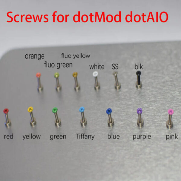 Vafflee MK MODS Replacement Screws for dotMod dotAIO v1 v2 (5pcs) - Image 4