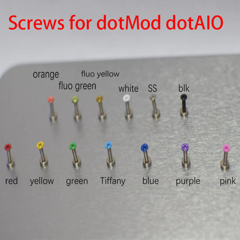 Vafflee MK MODS Replacement Screws for dotMod dotAIO v1 v2 (5pcs) - Image 4