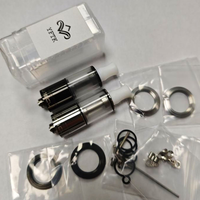 YFTK Dvarw 16 CL RTA 316tss air pins tank atomizer vafflee vape