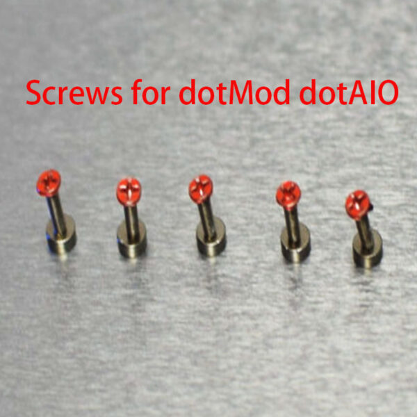 Vafflee MK MODS Replacement Screws for dotMod dotAIO v1 v2 (5pcs) - Image 7