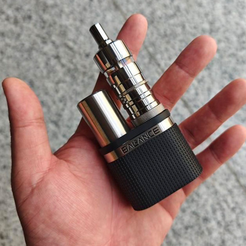 YFTK Style Ti Titanium Flash E-vapor V4.5S+ RTA Rebuildable Atomizer Ti Material 23mm 4.5ml Dual Post Design E-Cigarette Vaper Vape Pen - Image 3