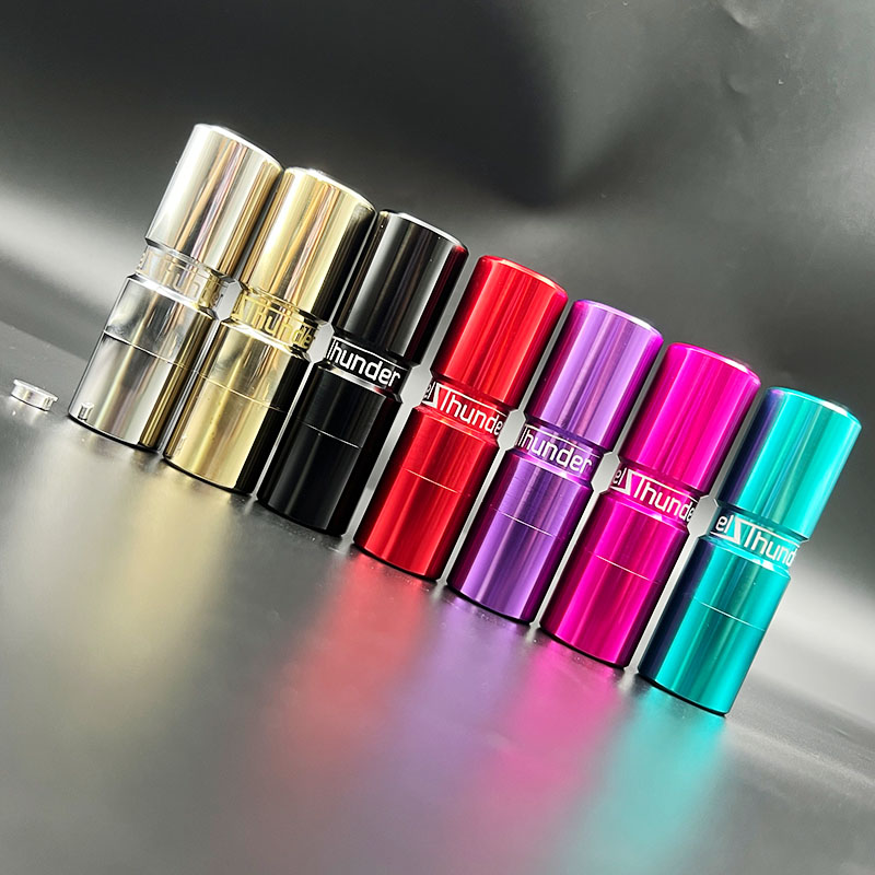 Vafflee Elthunder Electronic Cigarette Mods Brass Steel Use Single 18650 Battery for RDA RDTA RTA Vape Tank Mechanical Mods - Image 3