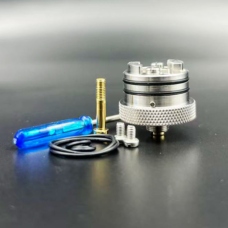 Vafflee Flash e Vapor Fev V4.5S+ RTA tank atomizer Build Deck Base 510 Squonk BF PIN (Improved) Vape Accessory - Image 6