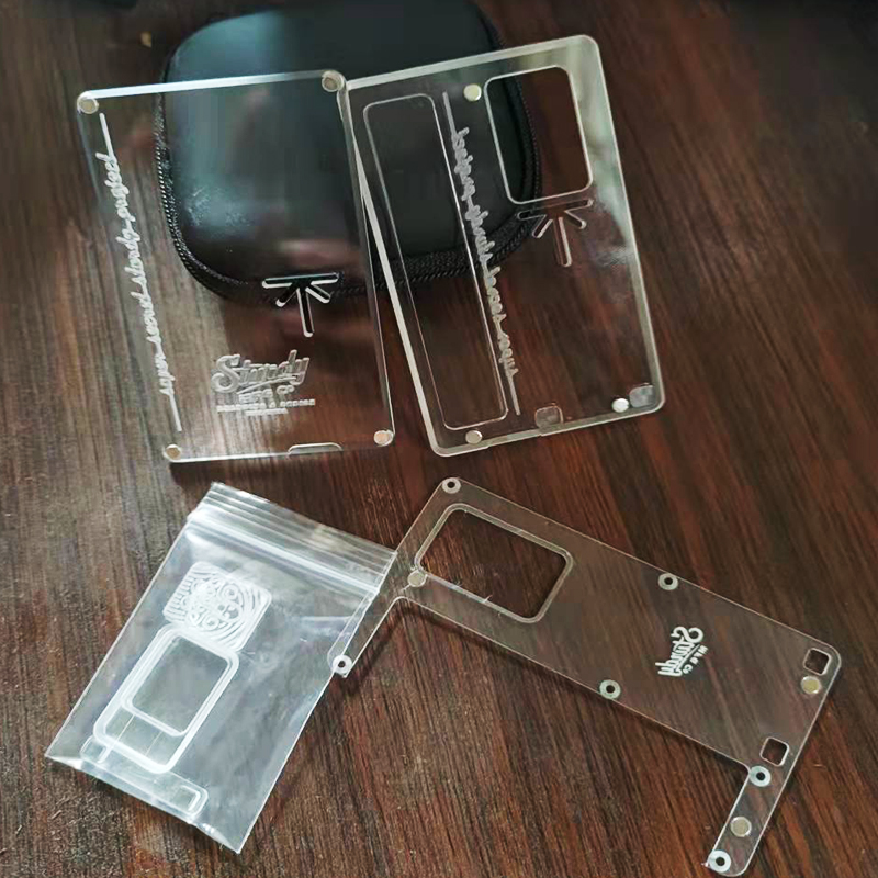Vafflee Cthulhu Aio Sturdy Panels Set SSPP Style Sturdy Front Back Panels Button Inner Frame For Cthulhu AIO Box Mod Device