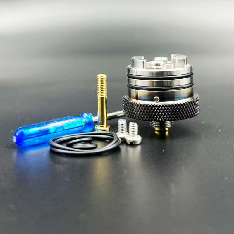 Vafflee Flash e Vapor Fev V4.5S+ RTA tank atomizer Build Deck Base 510 Squonk BF PIN (Improved) Vape Accessory - Image 7