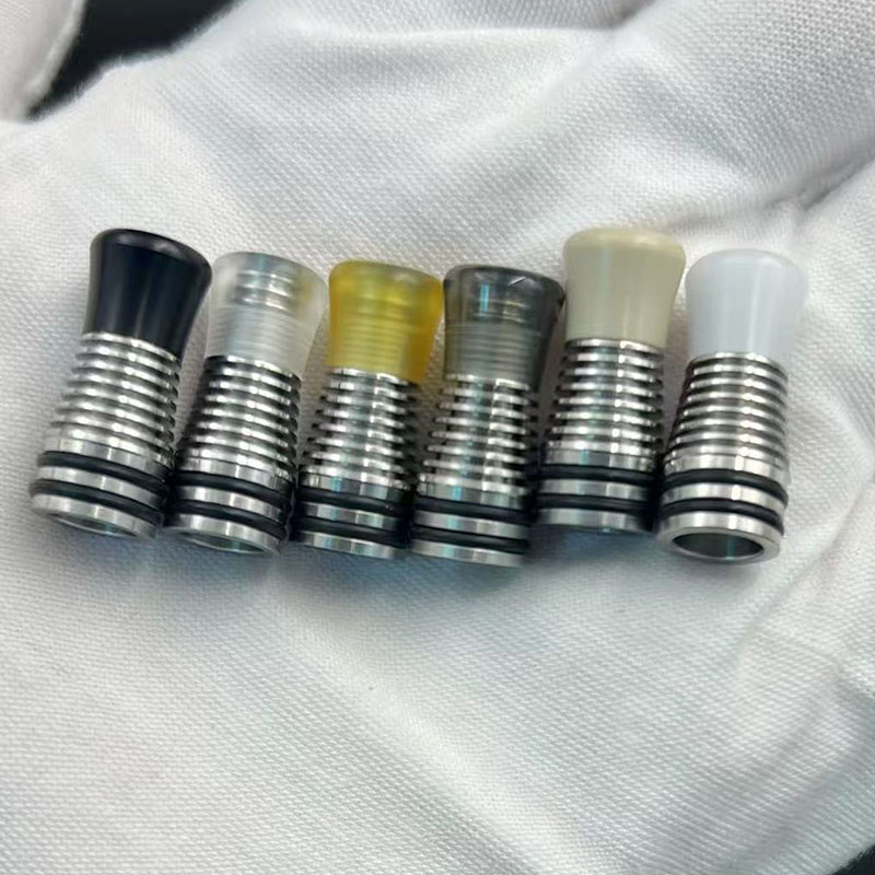 Vafflee 415 Benimaru style Drip tip 510 mtl mouthpiece short 3.3mm inner diameter for RDA RBA RTA tank Vape accessory - Image 5