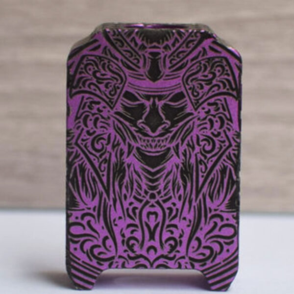 MK MODS Engraved boro tank warrior pattern for Billet box mod - Image 5