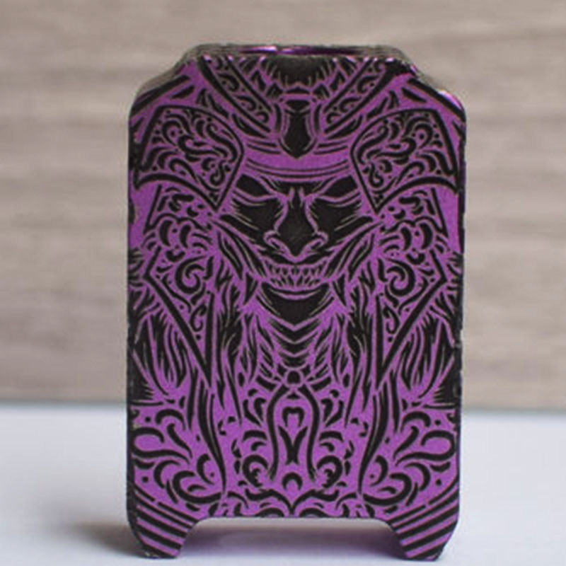 MK MODS Engraved boro tank warrior pattern for Billet box mod - Image 5