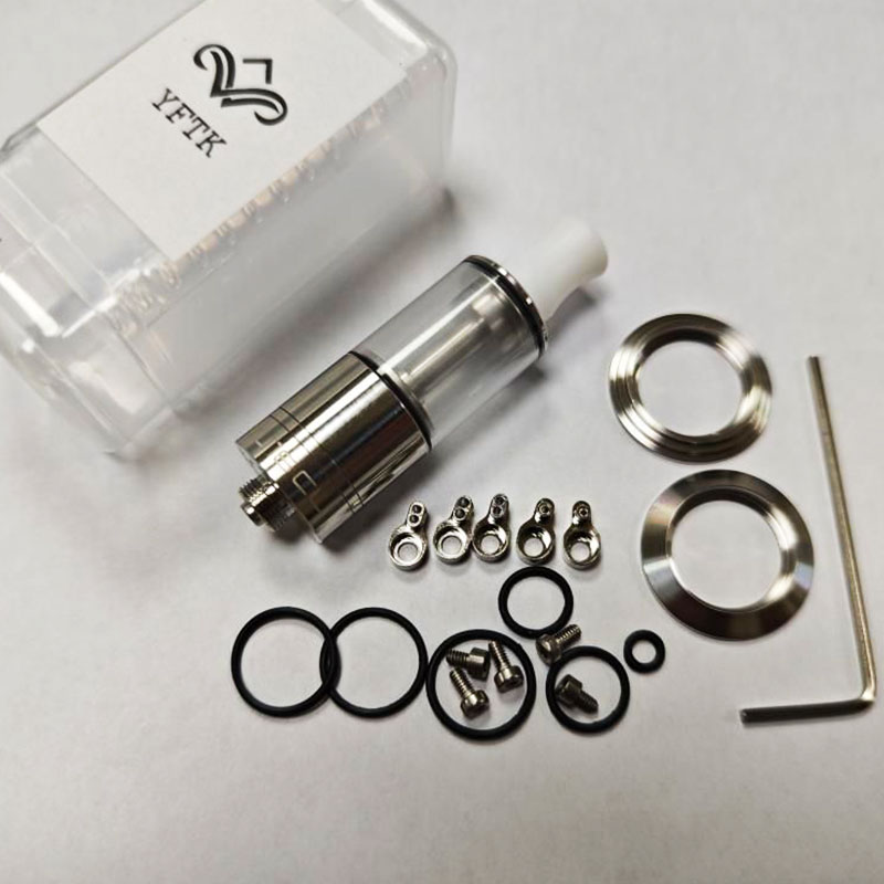 YFTK Dvarw 16 CL RTA 316tss air pins tank atomizer vafflee vape - Image 5