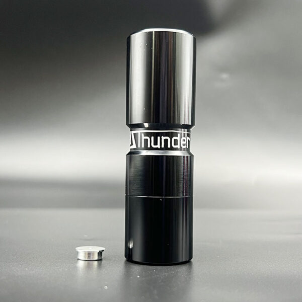 Vafflee Elthunder Electronic Cigarette Mods Brass Steel Use Single 18650 Battery for RDA RDTA RTA Vape Tank Mechanical Mods - Image 6