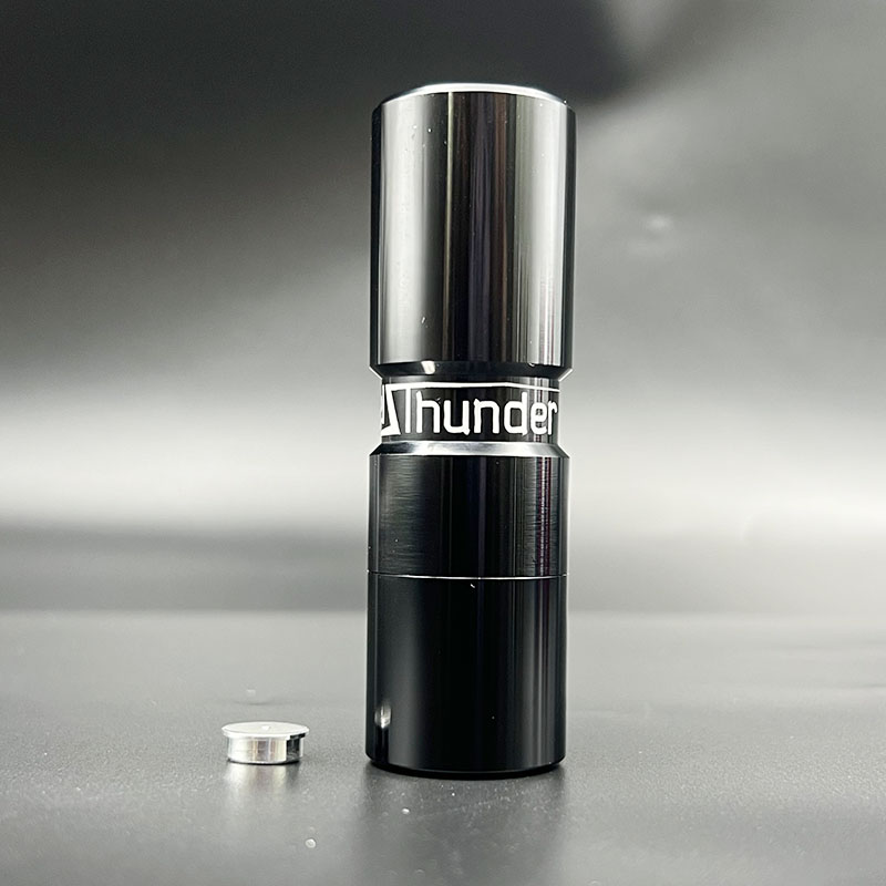 Vafflee Elthunder Electronic Cigarette Mods Brass Steel Use Single 18650 Battery for RDA RDTA RTA Vape Tank Mechanical Mods - Image 6