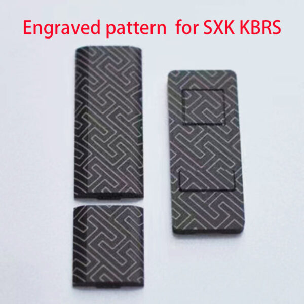 Engraved pattern Panel Plate for PSYCHOMOD KBR-S Style Mod Kit for 5gvape SXK KBRS - Image 6
