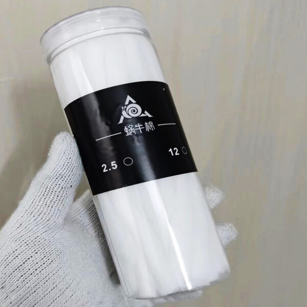YFTK Snail Cotton 12MM 2.5mm/3mm Protable Prime Cottons for Zeus X RTA Berserker Dead Rabbit RTA Profile Mesh RDA RDTA Vape - Image 7