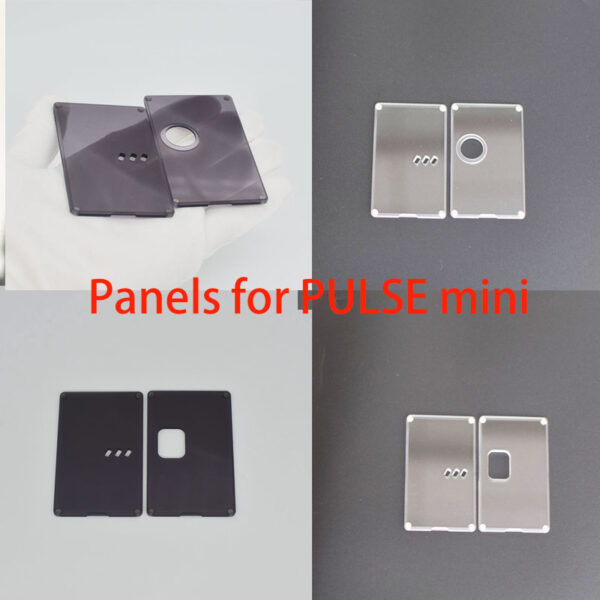 Vafflee MK MODS round and square panel for pulse mini aio mod Cigarette Vaporizer