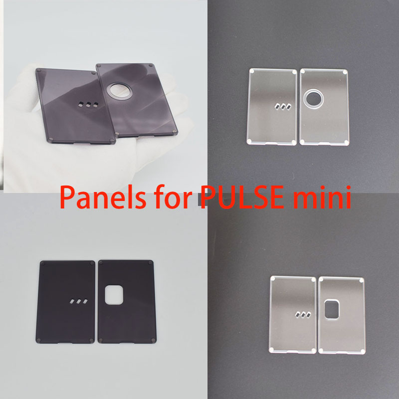 Vafflee MK MODS round and square panel for pulse mini aio mod Cigarette Vaporizer