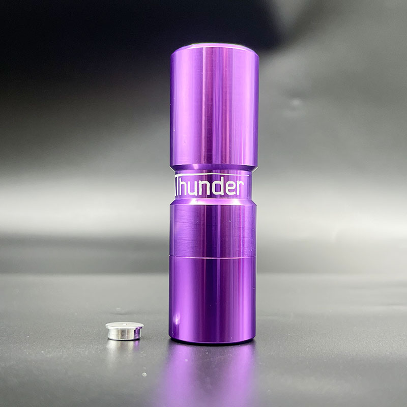 Vafflee Elthunder Electronic Cigarette Mods Brass Steel Use Single 18650 Battery for RDA RDTA RTA Vape Tank Mechanical Mods - Image 8