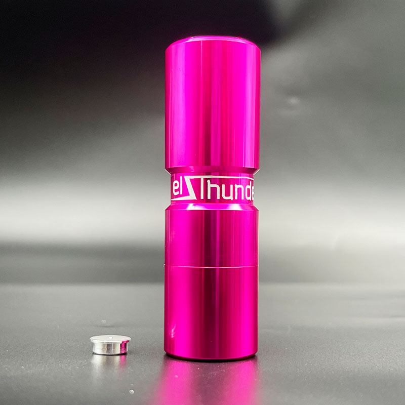 Vafflee Elthunder Electronic Cigarette Mods Brass Steel Use Single 18650 Battery for RDA RDTA RTA Vape Tank Mechanical Mods - Image 9