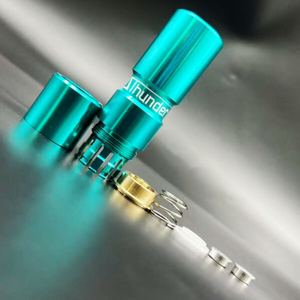 Vafflee Elthunder Electronic Cigarette Mods Brass Steel Use Single 18650 Battery for RDA RDTA RTA Vape Tank Mechanical Mods - Image 11