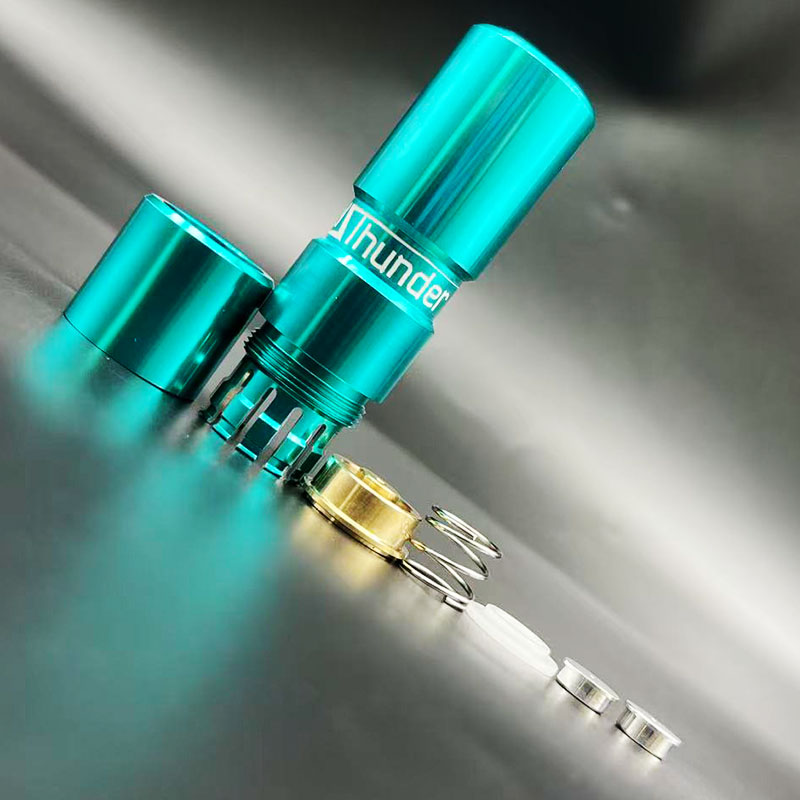 Vafflee Elthunder Electronic Cigarette Mods Brass Steel Use Single 18650 Battery for RDA RDTA RTA Vape Tank Mechanical Mods - Image 11
