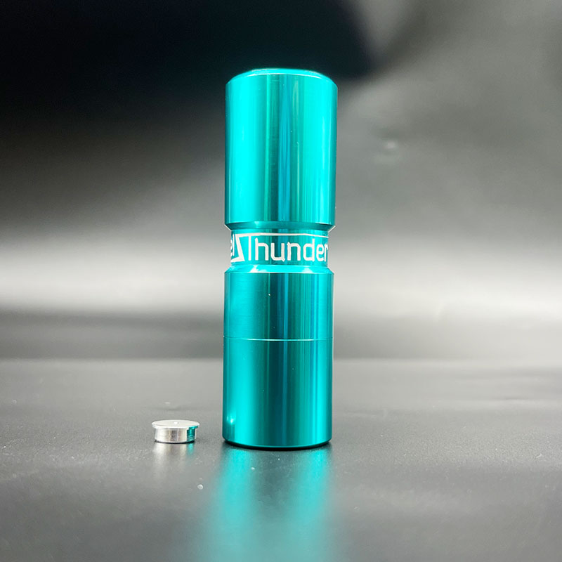 Vafflee Elthunder Electronic Cigarette Mods Brass Steel Use Single 18650 Battery for RDA RDTA RTA Vape Tank Mechanical Mods - Image 10