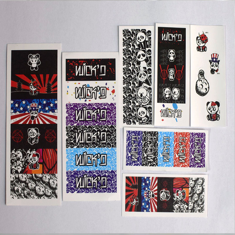 Vafflee Wick'D and mission stickers pack for pulse aio mini Billet Box cthulthu dotaio aio - Image 3