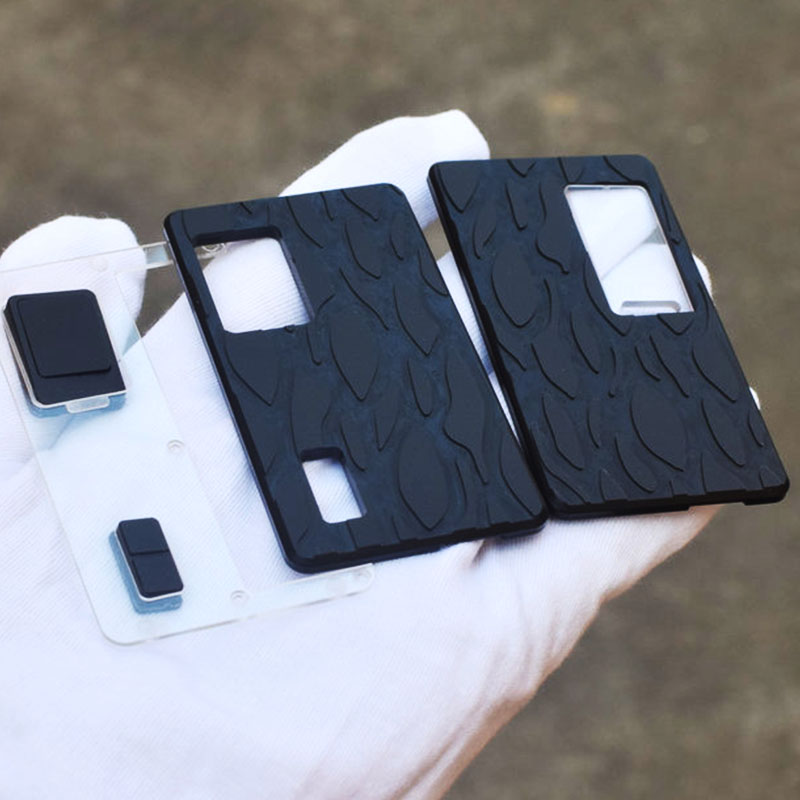 Vafflee MK MODS engraved panels door with inner for dotMod dotaio v2 vape plate Accessory - Image 4