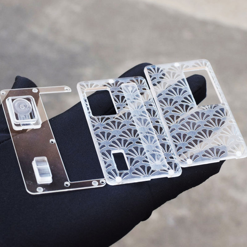 Vafflee MK MODS engraved panels door with inner for dotMod dotaio v2 vape plate Accessory - Image 5