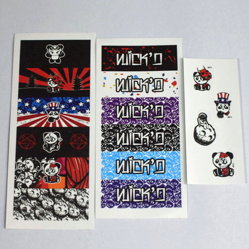 Vafflee Wick'D and mission stickers pack for pulse aio mini Billet Box cthulthu dotaio aio - Image 4
