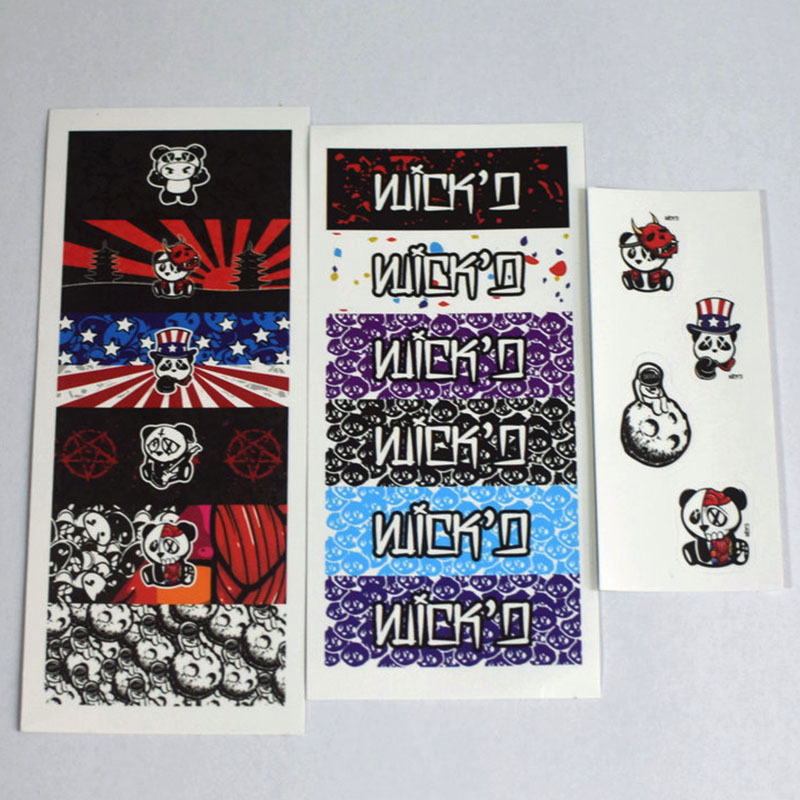 Vafflee Wick'D and mission stickers pack for pulse aio mini Billet Box cthulthu dotaio aio - Image 5