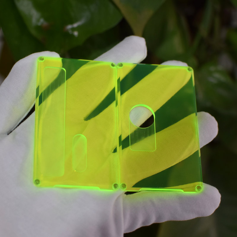 MK mods round button style DNA BILLET BOX mod BB clear panels door - Image 6