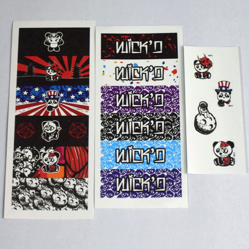 Vafflee Wick'D and mission stickers pack for pulse aio mini Billet Box cthulthu dotaio aio - Image 6