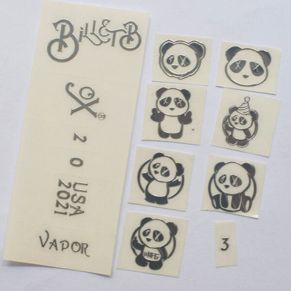 MK mods Wick'D Mission BB DNA Billet box mod 60、70w Metal Sticker - Image 9