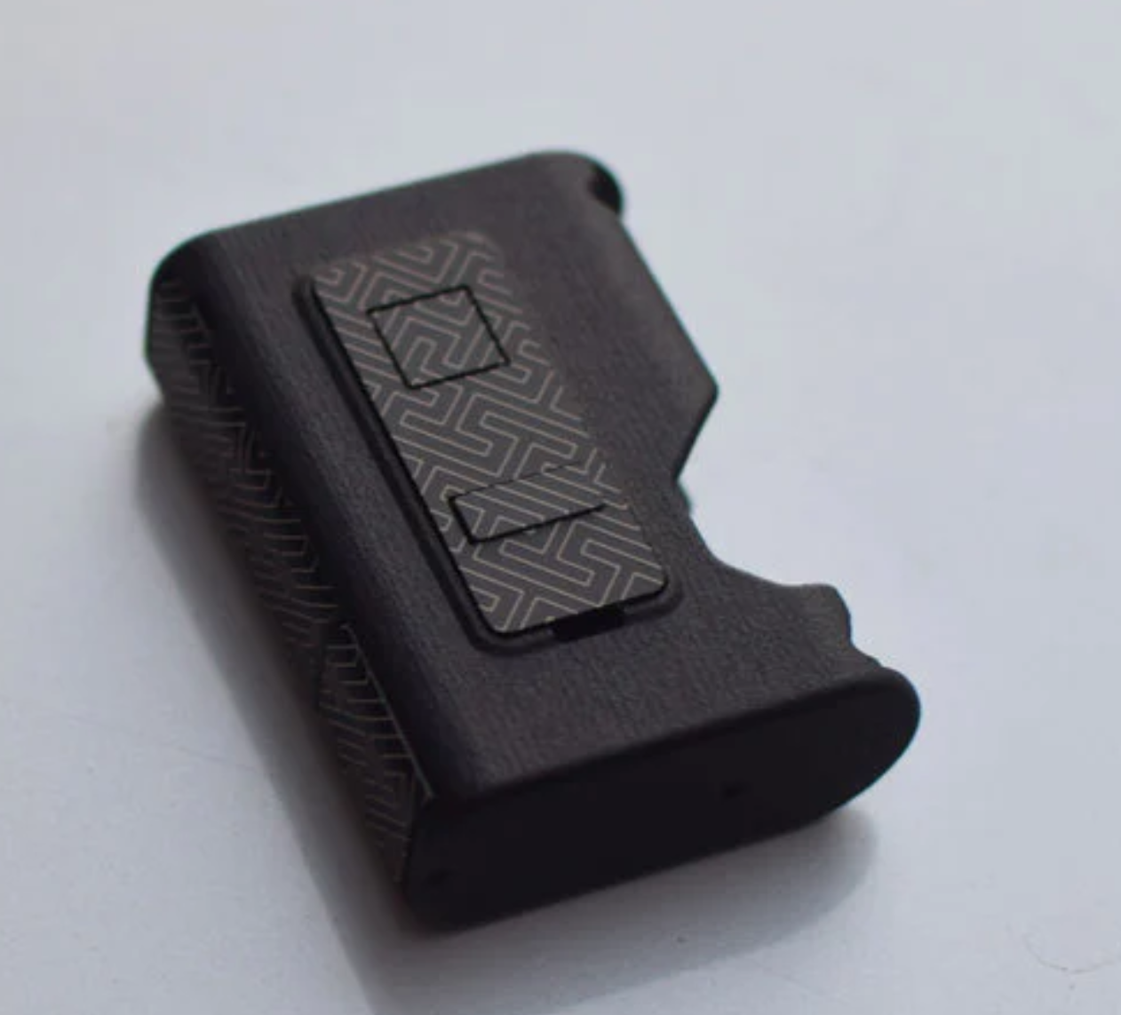 Engraved pattern Panel Plate for PSYCHOMOD KBR-S Style Mod Kit for 5gvape SXK KBRS