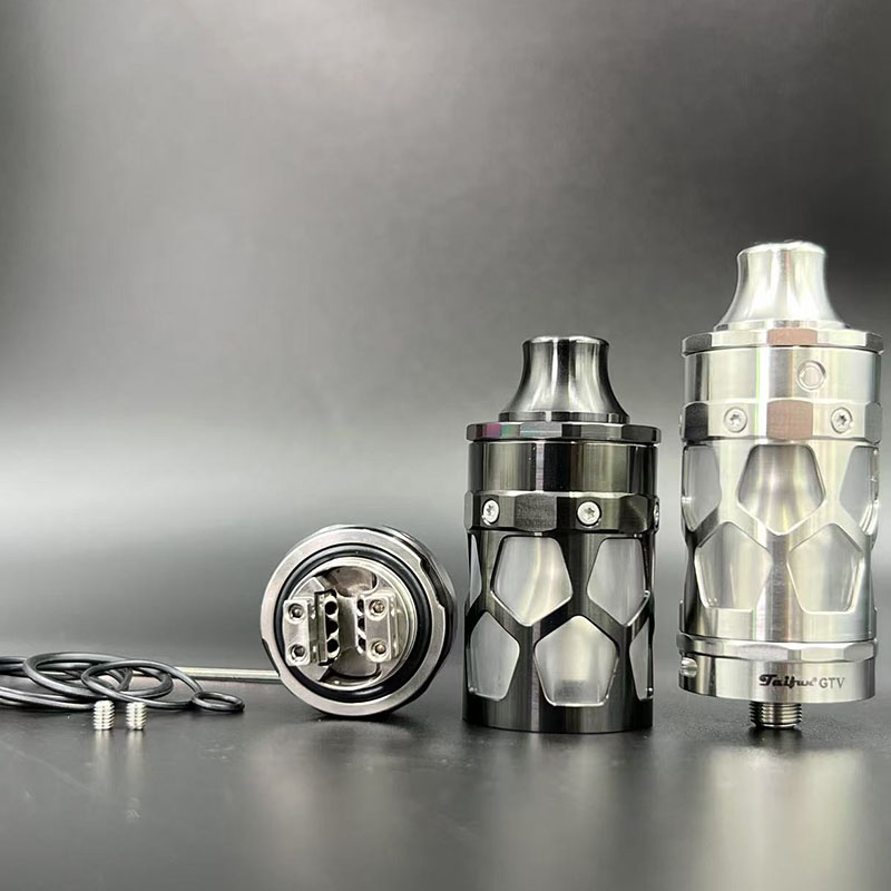 Vafflee vape Taifun GT5 RTA 25mm Typhoon GTV Rebuildable Atomizer Tank 316ss 6ml VS Taifun GTR Kayfun X RTA RDA - Image 3