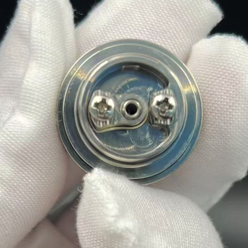 Vafflee vape Diplomat RTA MTL Atomizer 23mm 316ss Polishing Single Coil Rebuildable Tank Bottom Airflow with 3 Chambers And 5 Air pins - Image 3