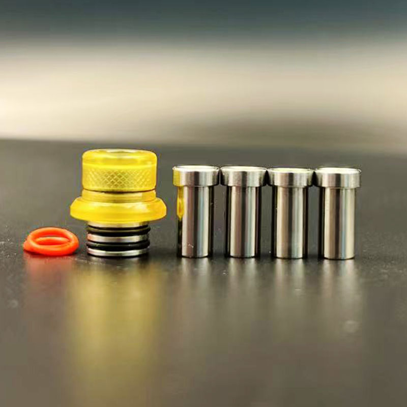 Vafflee Mission Style 510 Drip Tip Set 1.5mm 2.5mm 3.7mm 4.5mm With 4 Replacement for SXK BB Box Mod Vape Mouthpiece Accessories - Image 8