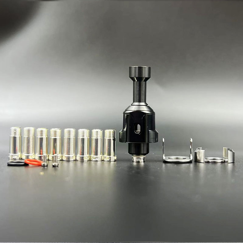 Vafflee Style Maven RBA Bridge 316SS for Billet Box BB Mod Mission XV Boro Tank with 1.0/1.2/1.5/1.8/2.0/2.5/3.0/3.5mm Air Pins - Image 2