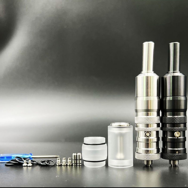 Vafflee FEV VS mini Style RTA 17mm vape Atomizer Rebuilt Tank 316 SS e-cigarette rda for 510 thread mechanical mods vape - Image 2