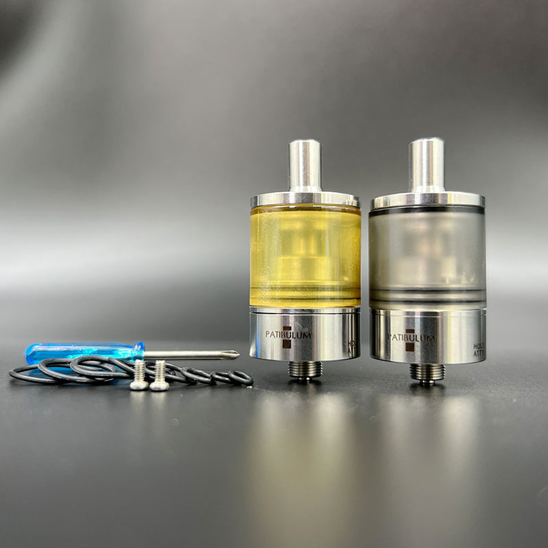 Vafflee vape Patibulum Unleashed MTL RTA Tank Atomizer 316ss 22mm 3.5ml Single Coil airflow intake adjustable Vape Vaporizer Bellcap