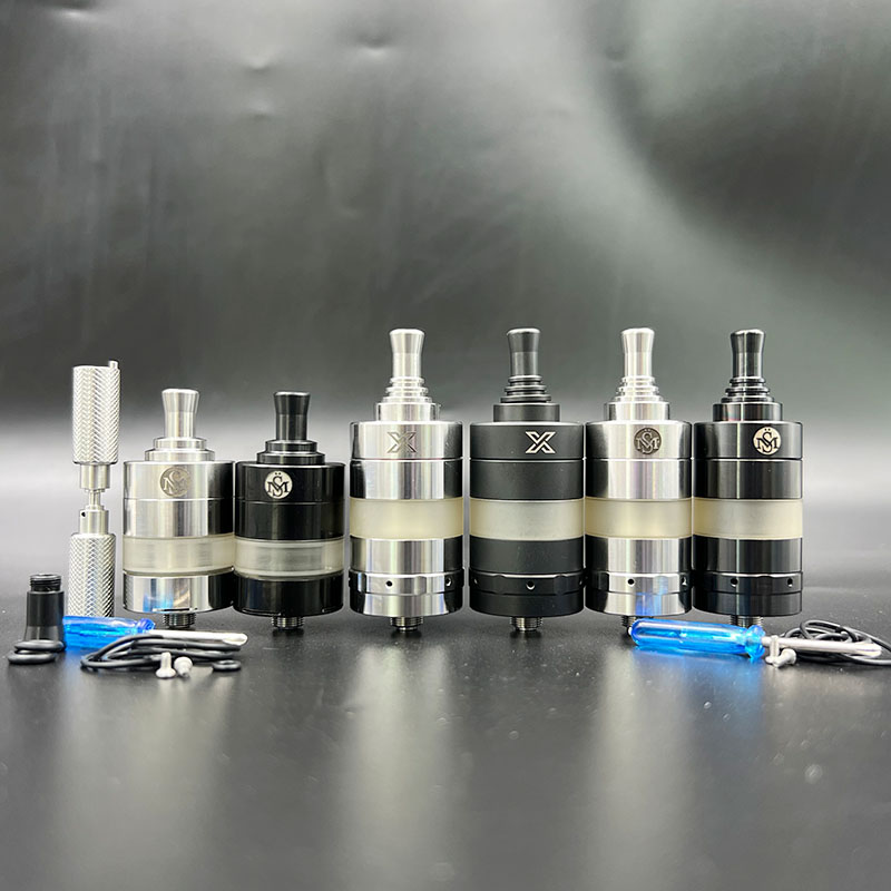 Vafflee vape Kayfun X MTL RTA Rebuildable 22/24mm 316ss 3.0ml Top Fill Single Coil Airflow Intake Adjustable Vaporizer Tank