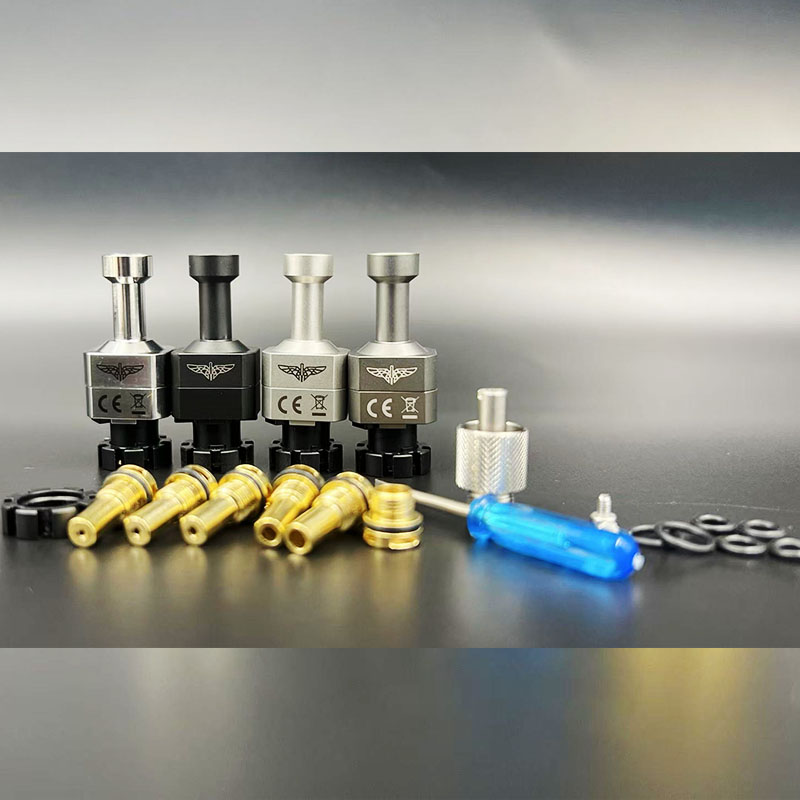 Vafflee GG Submarine RBA Bridge vape billet rba for Billet / BB / Boro Tank 316SS Air Pin 1.0/1.2/1.5/2.5/3.5/4.5mm - Image 3