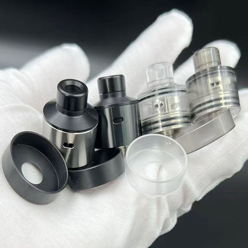 Vafflee w2ckd rda mtl rda vape tank 316ss RDA mtl tank vape rda Rebuildable Dripping Atomizer rda with BF pin - Image 2