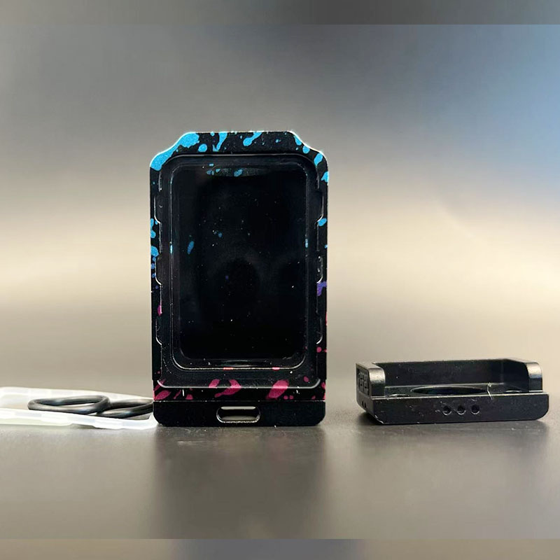Vaffle Customized WICK'D XO Style Boro Tank WICK D XO Boro Tank aluminum for BB / Billet AIO Box Mod Kit - Image 3